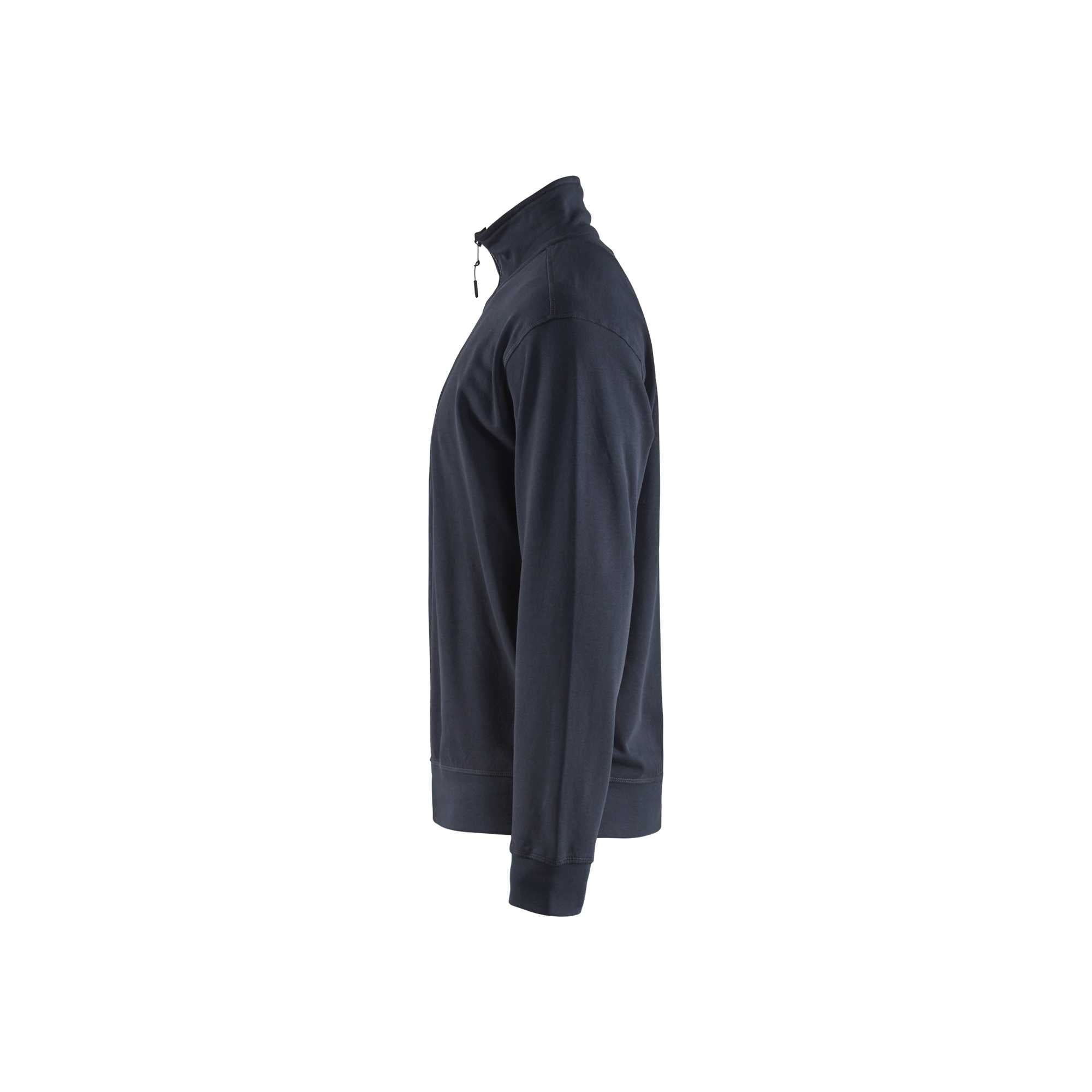 BLAKLADER 33691158 Sweatshirt with Half Zip Work Sweatshirt MEN - 100% Cotton